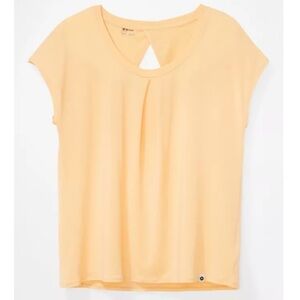 NWT Marmot Women's Theia Short-Sleeve Shirt in Sweet Apricot size M